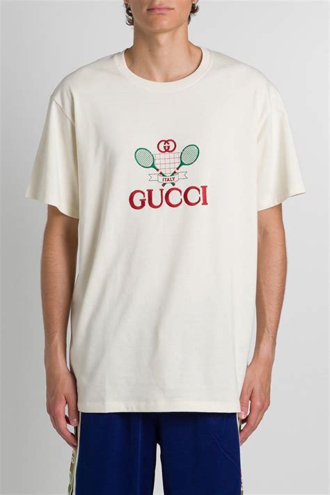 gucci tennis tshirt|Gucci t shirt brand.